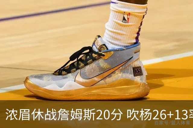浓眉休战詹姆斯20分 吹杨26+13率老鹰击退湖人